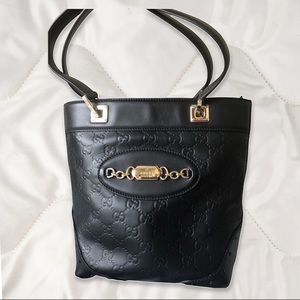 Authentic Gucci Leather Small Tote bag
